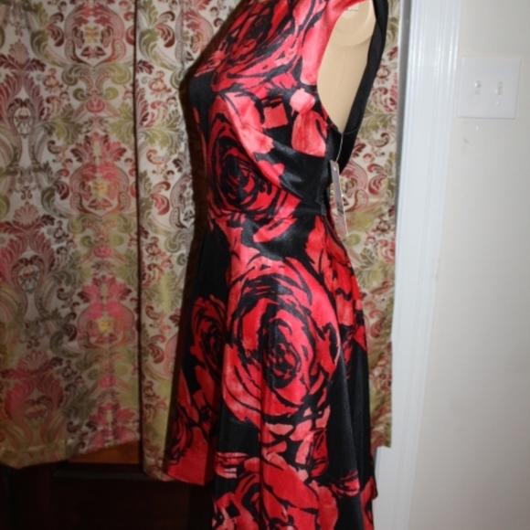 Red Roses Dress - Picture 2 of 2